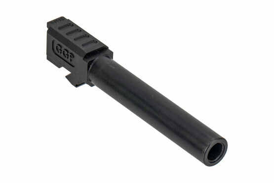 Grey Ghost Precision Glock 17 Gen 5 Barrel features a black Nitride finish
